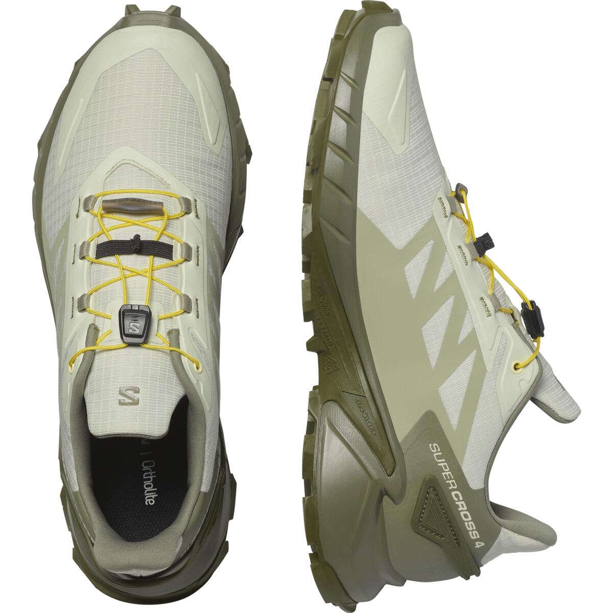 Tenis Salomon Trail Running Supercross 4 Verde Hombre