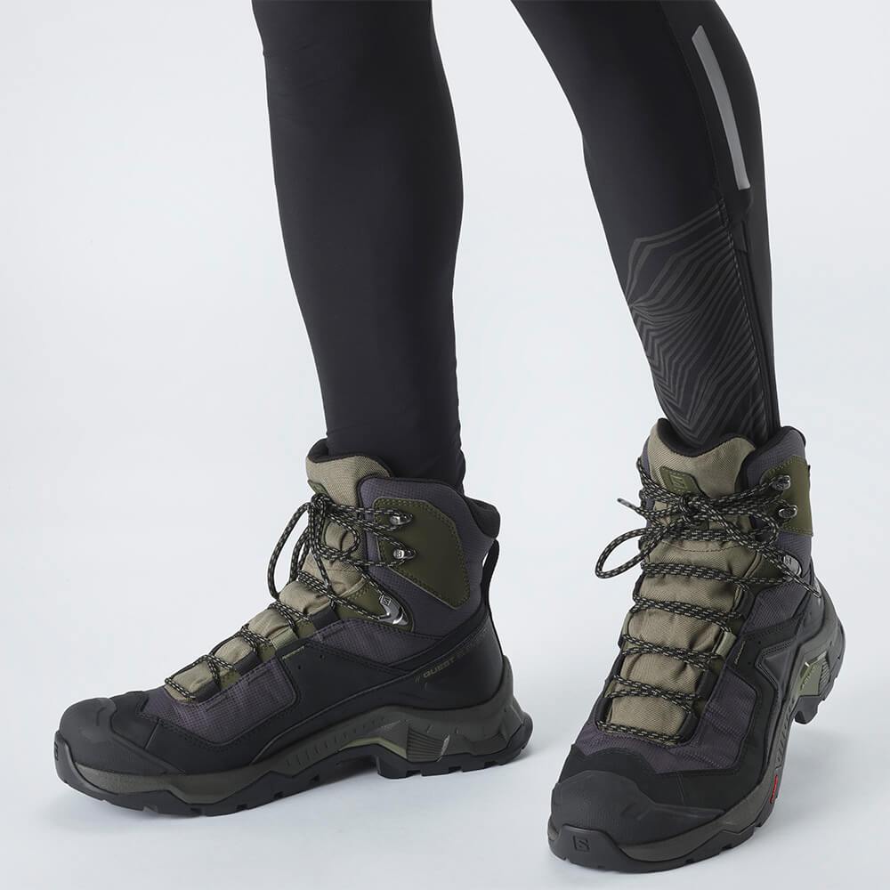 Botas de hombre para senderismo largo QUEST ELEMENT GTX